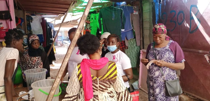 Octobre rose : l’association Tièta-Main tendue sensibilise les femmes sur le cancer de seins.