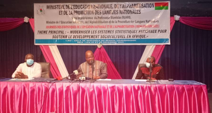 Données sur l’éducation au Burkina Faso: les journées des statistiques de l’Éduction Nationale, prônent la modernisation des systèmes de collecte