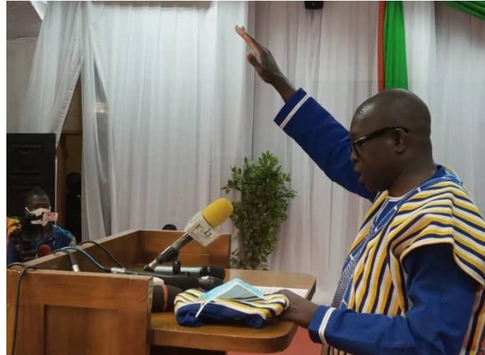 Burkina : Le nouveau contrôleur d’État à prêté serment
