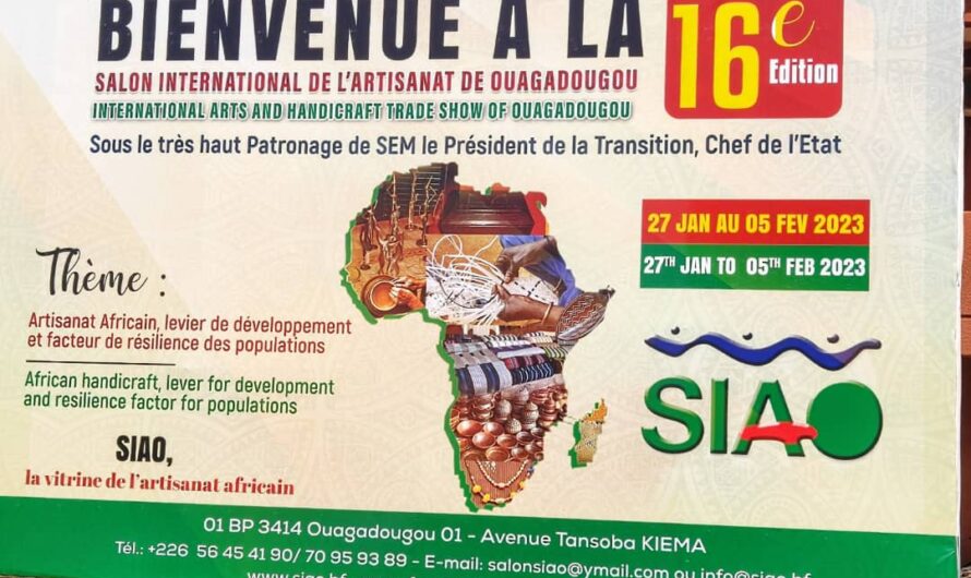 16e édition du SIAO : l’artisanat comme facteur de résilience