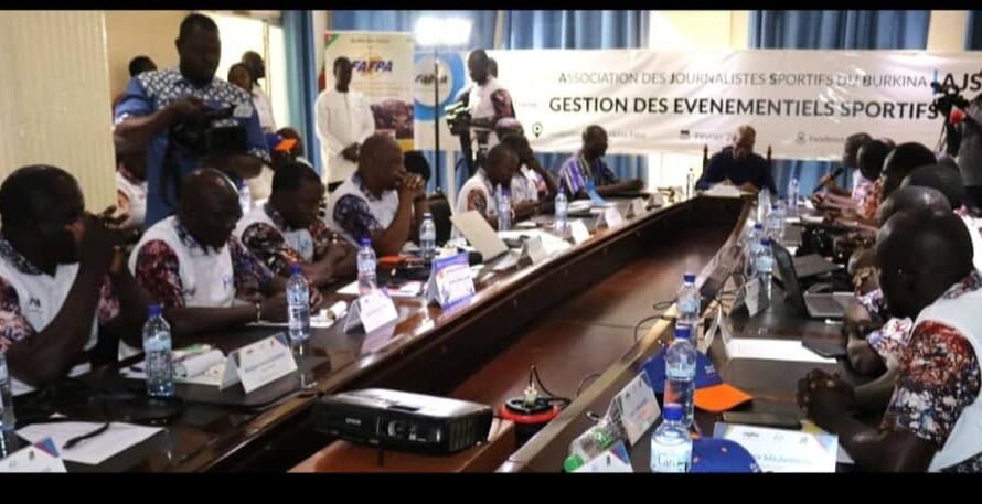FAFPA Centre: Cérémonie de clôture de la formation de 50 journalistes sportifs en gestion d’événements sportifs