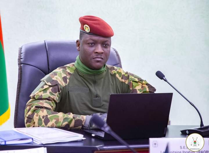 Le Président de la Transition, Chef de l&rsquo;Etat, le Capitaine Ibrahim TRAORE préside, ce mercredi 20 mars 2024, l&rsquo;hebdomadaire Conseil des ministres.