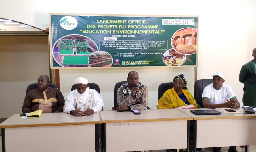Programme d’éducation environnementale au Sahel : l’association EDEL en fait son engagement pour le développement durable